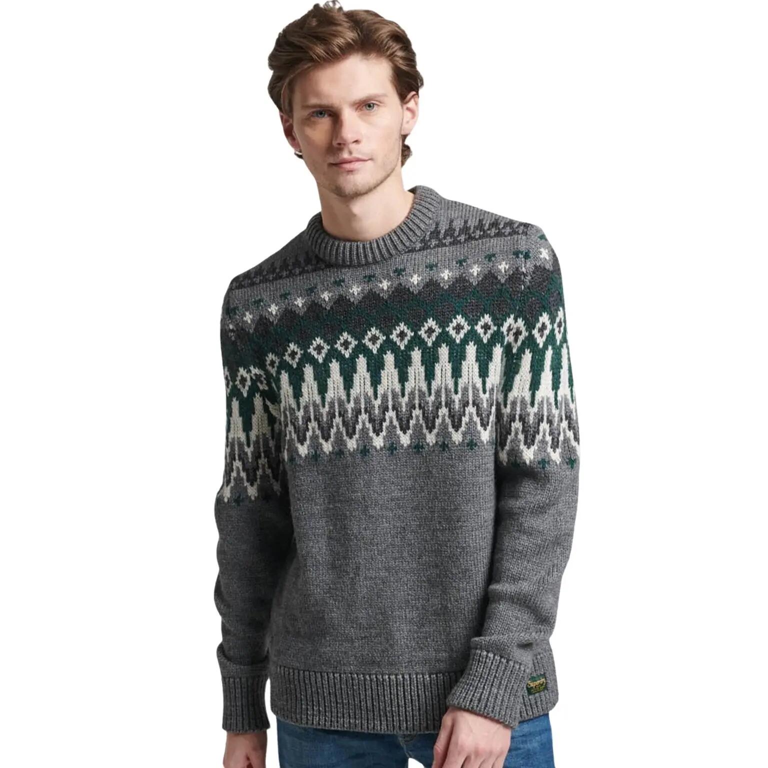 Sweter z okrągłym dekoltem Superdry