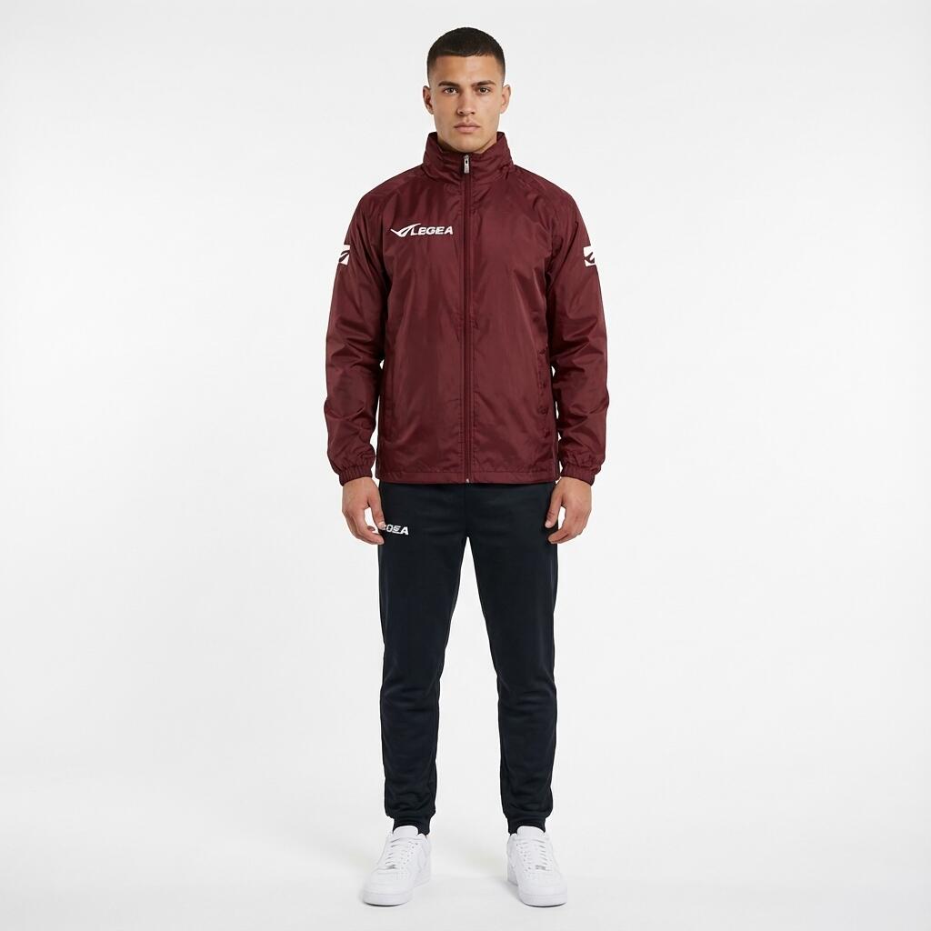 Kurtka przeciwdeszczowa ITALIA SPECIAL dla dorosłych bordowa