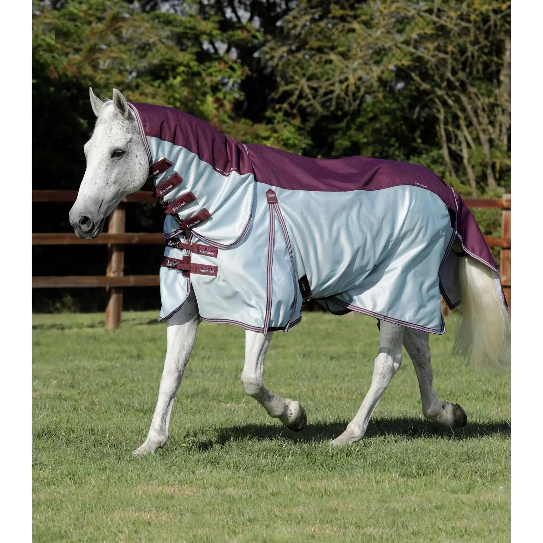 Derka przeciw muchom dla koni z siatki Premier Equine Stay-Dry