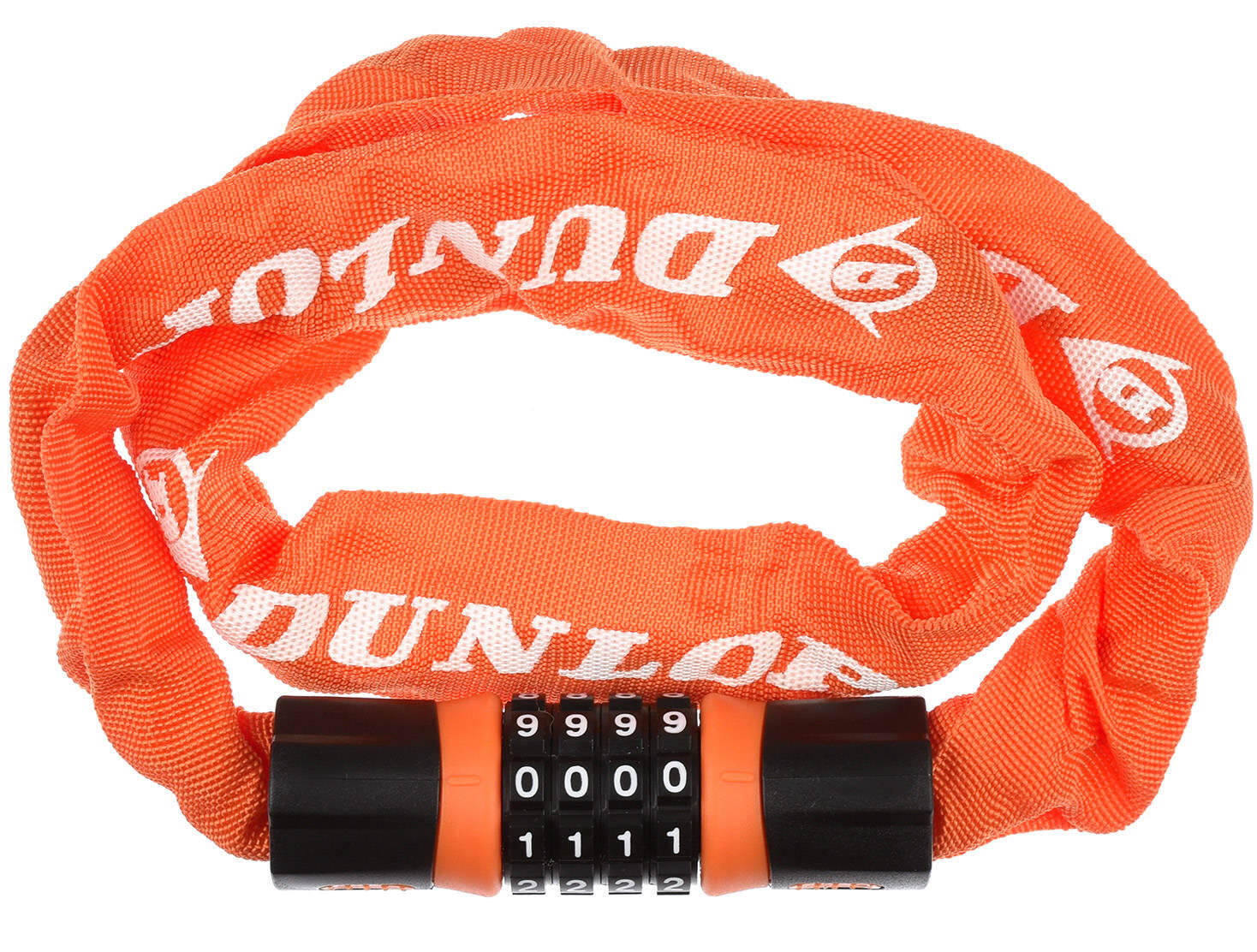 Zapięcie do roweru łańcuch blokada rowerowa na szyfr DUNLOP
