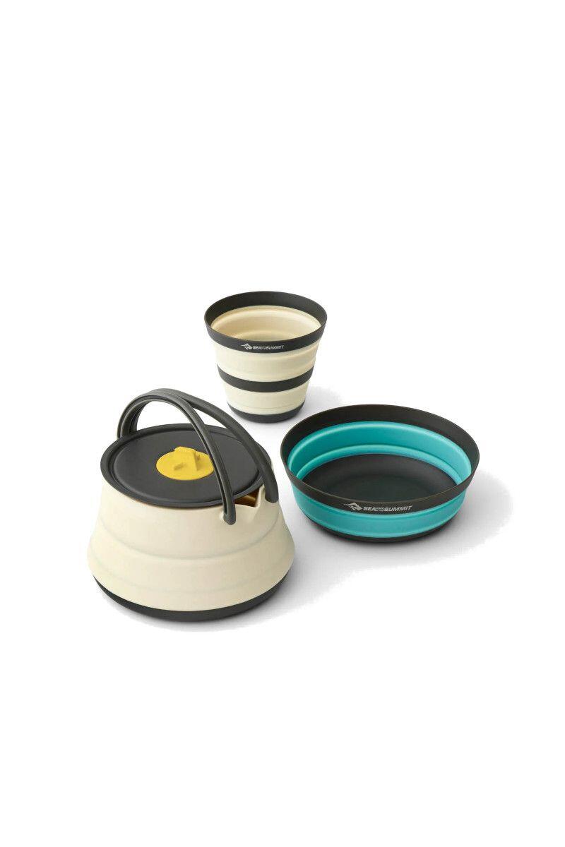 Zestaw Naczyń Sea To Summit Frontier Ul Collapsible Kettle Cook Set 3 Piece