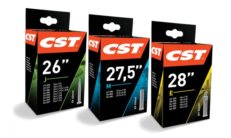 Dętka CST SV15 Race 28 x 18-25-622, zawór francuski 80 mm