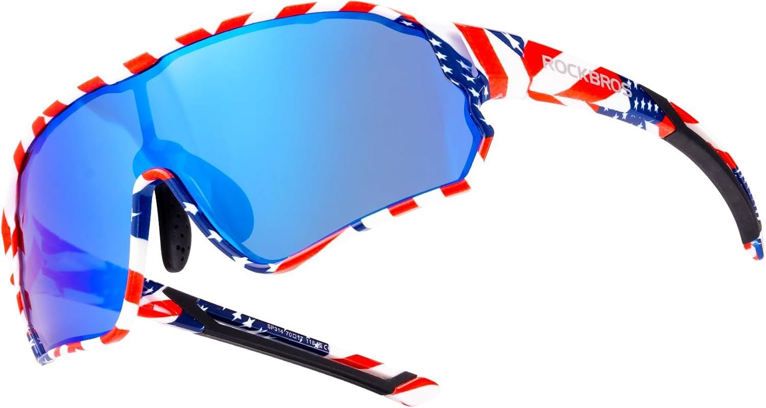 Polaryzowane okulary przeciwsłoneczne sportowe dla dzieci do jazdy na rowerze