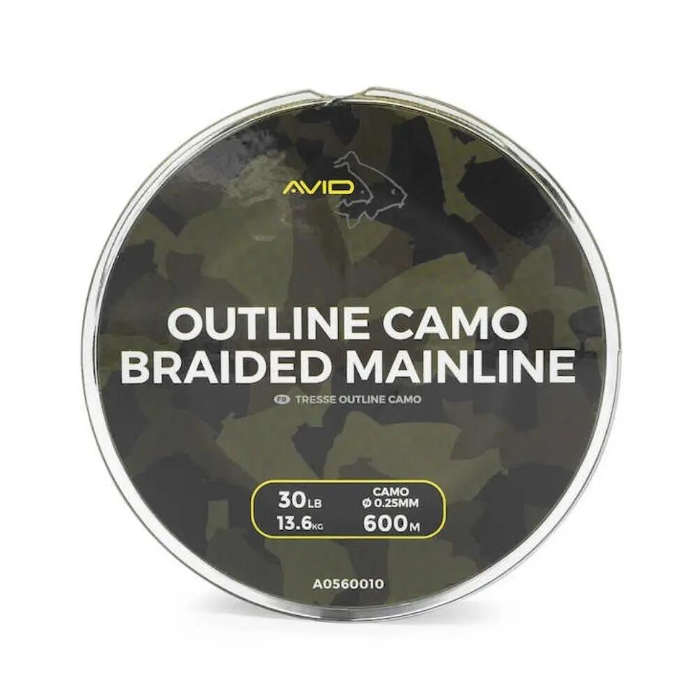 Główny oplot lniany Avid outline camo 600 m