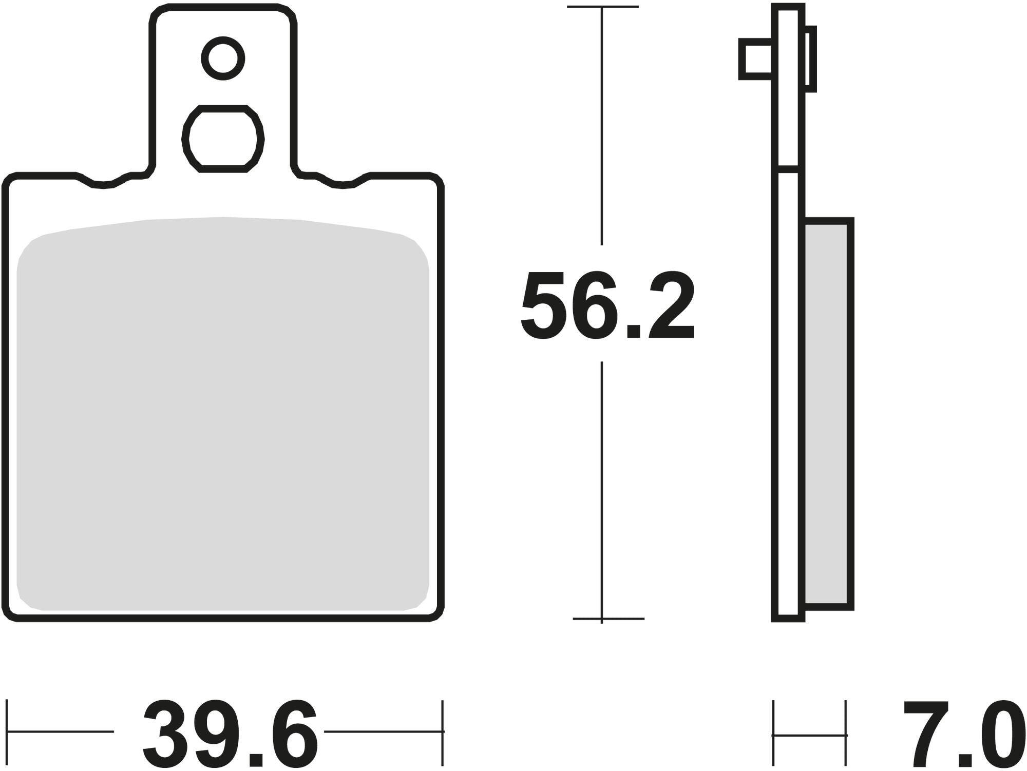 Trw MCB 75 Organic Brake Pads - Wysokiej Jakości Części Rowerowe