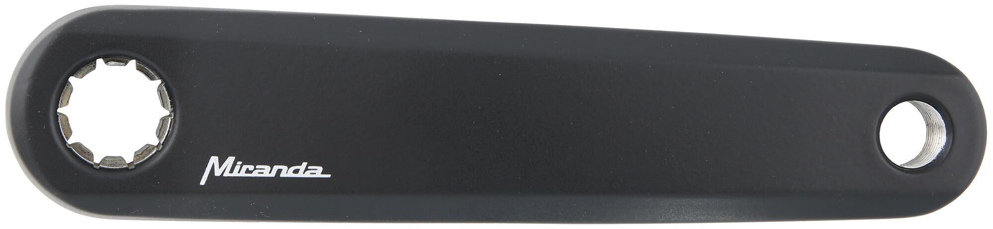 MIRANDA Delta 0 korba lewa 175 mm aluminium czarna