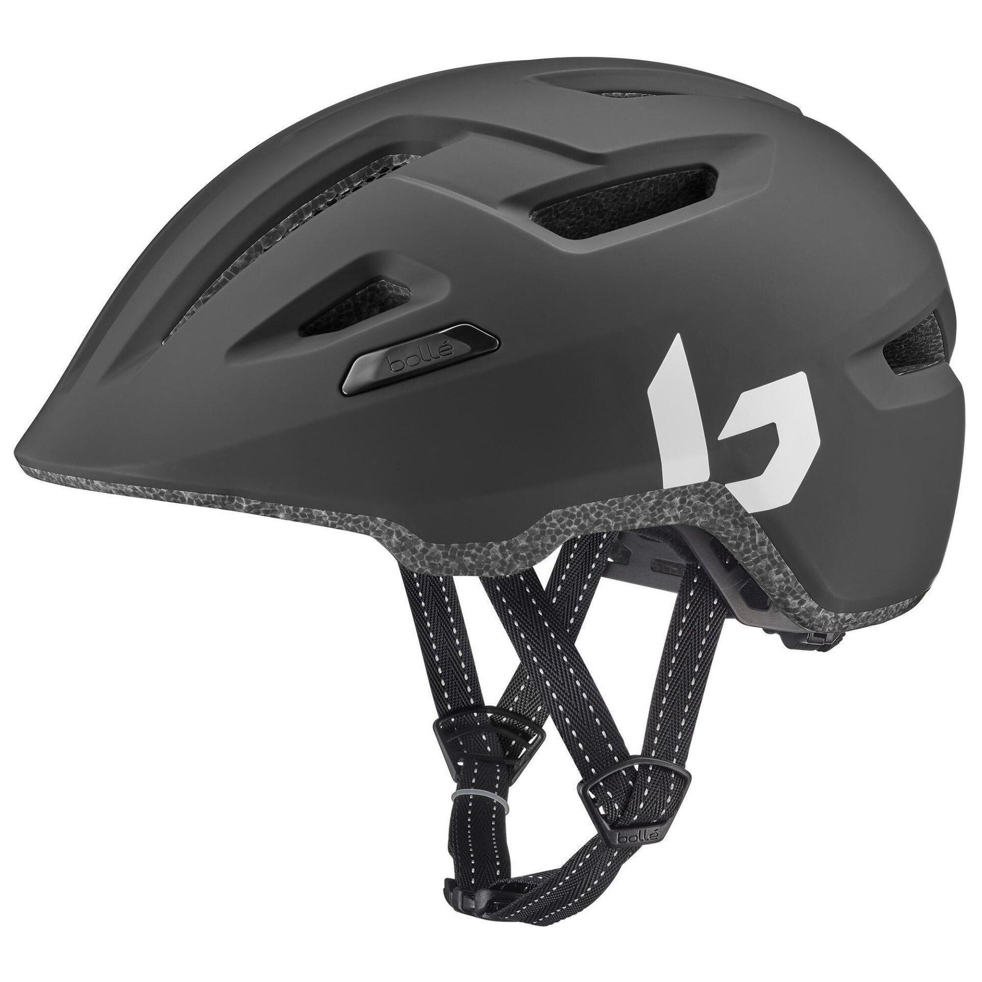 Kask rowerowy miejski „Stance Pure” matowa czerń