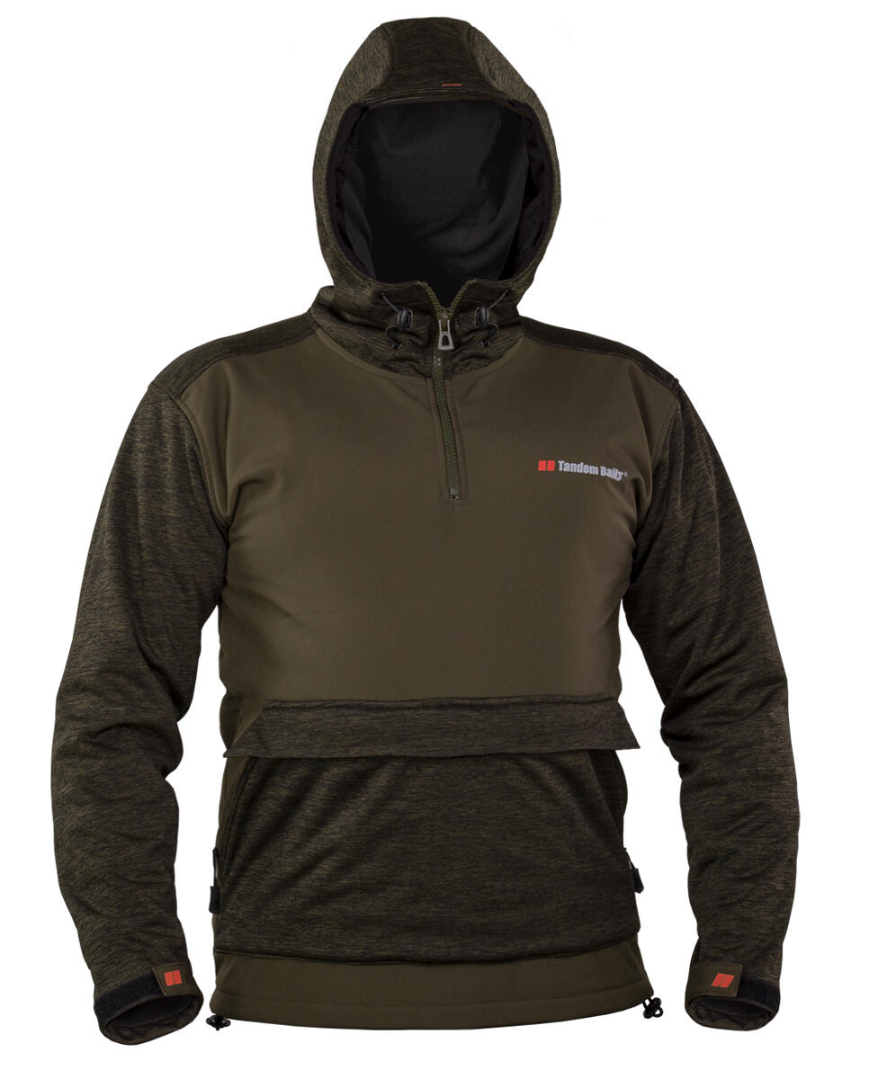 Softshell Bluza wędkarska z kapturem