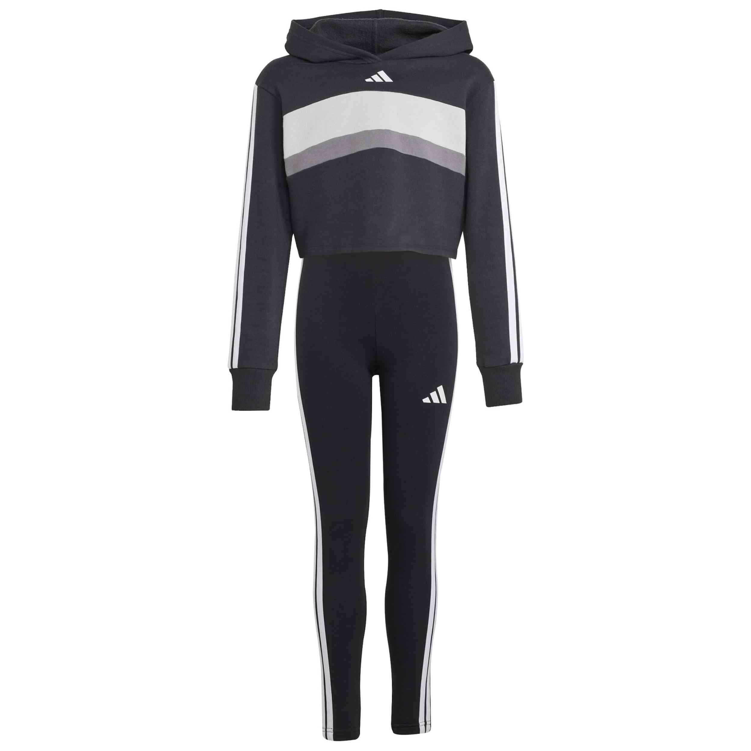 Dres dziewczęcy adidas Seasonal Essentials Tiberio 3 stripes
