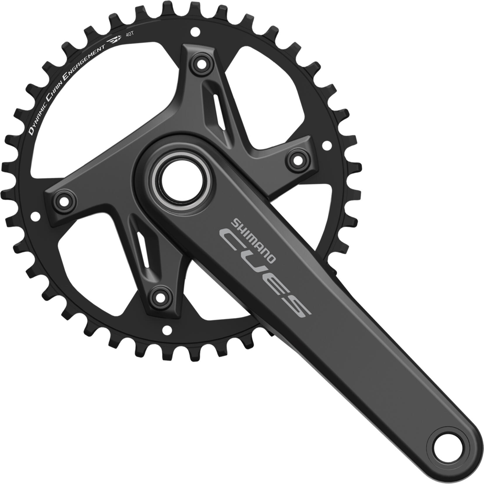 Mechanizm korbowy CUES FC-U6030-1, 10/11-rzędowy, 42T, 165 mm