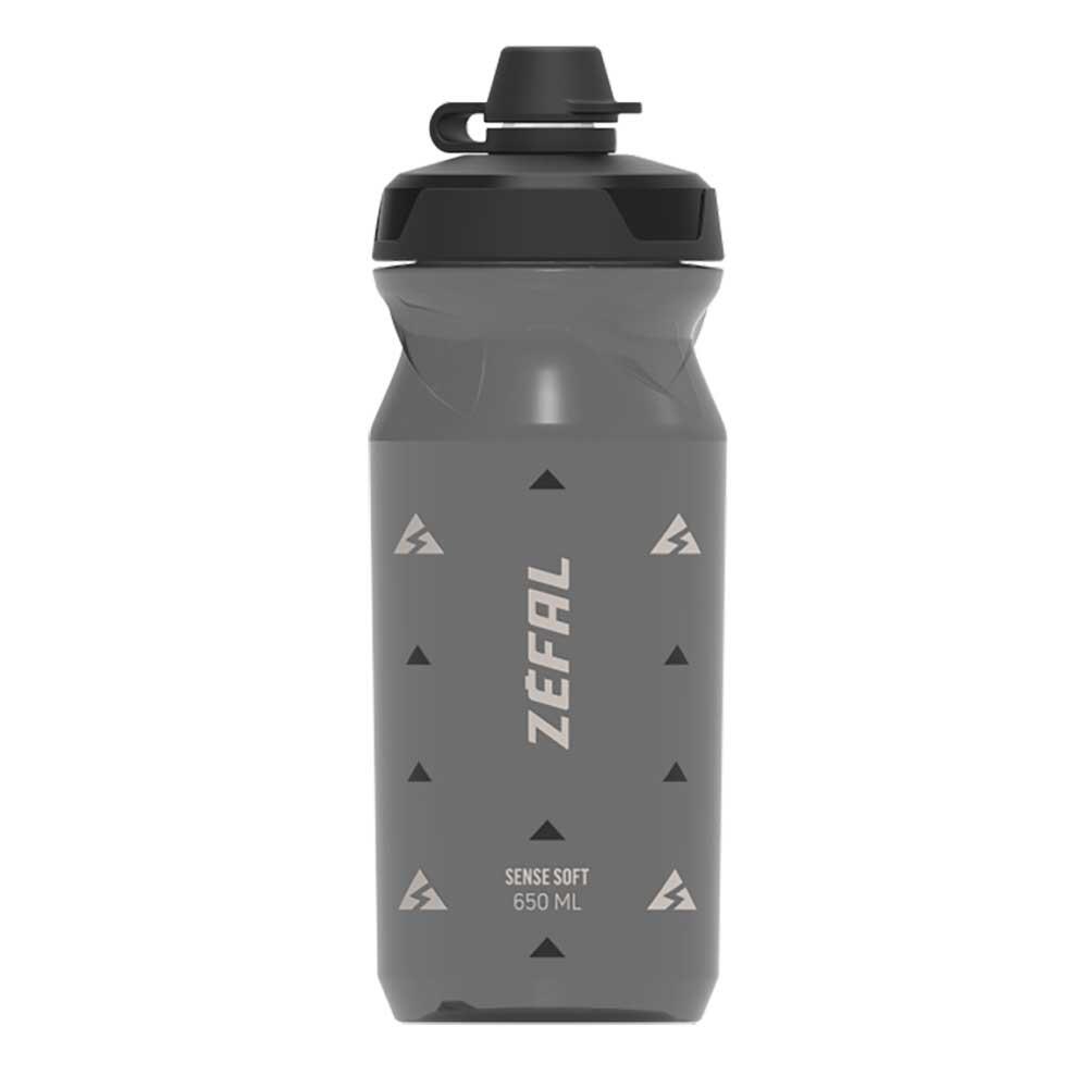 Bidon Sense Soft 65 Zefal No-Mud Bottle smoked black 0,65 l