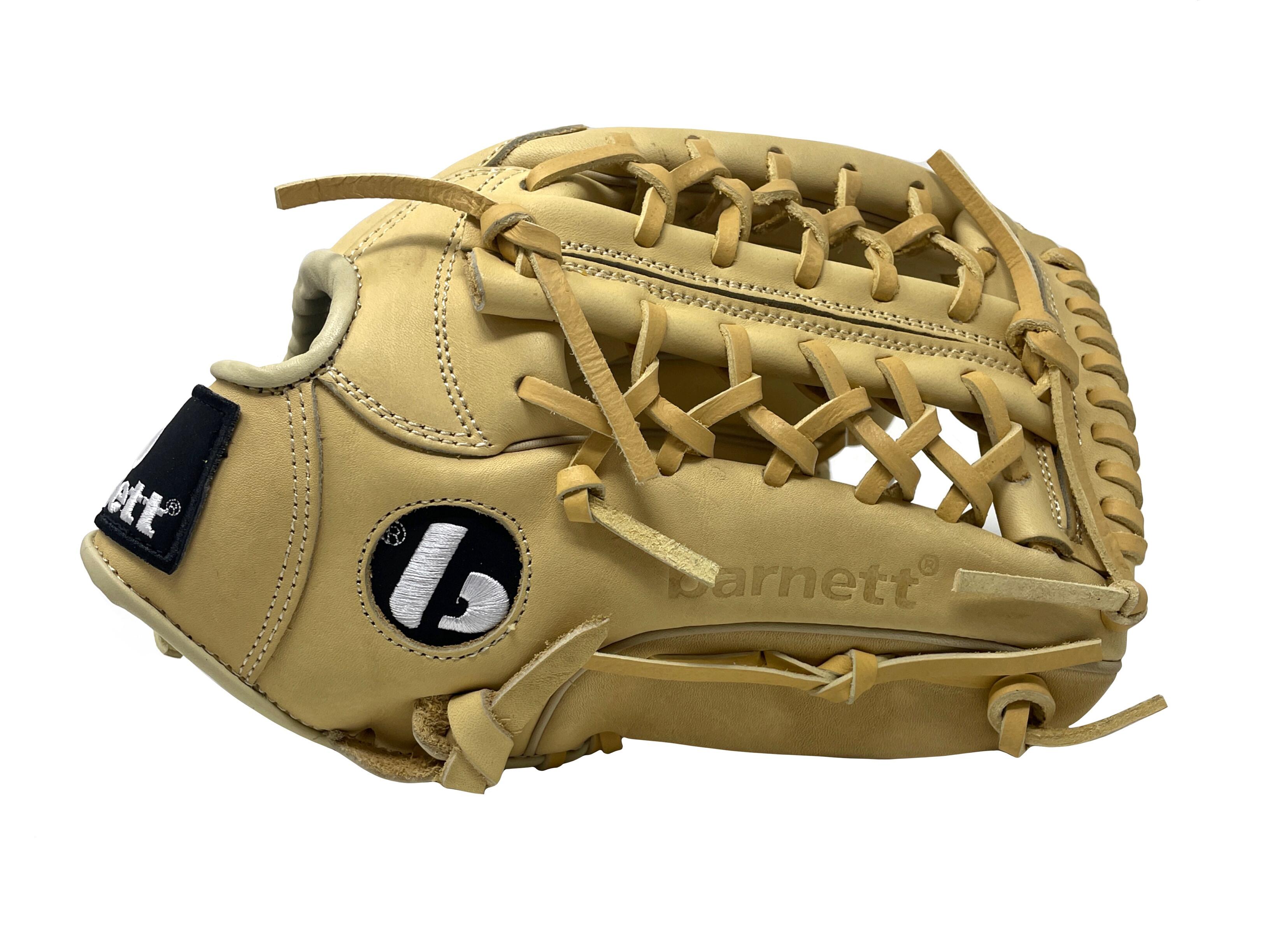 Rękawice baseballowe skórzane FL-125 RH beżowe, leworęczne