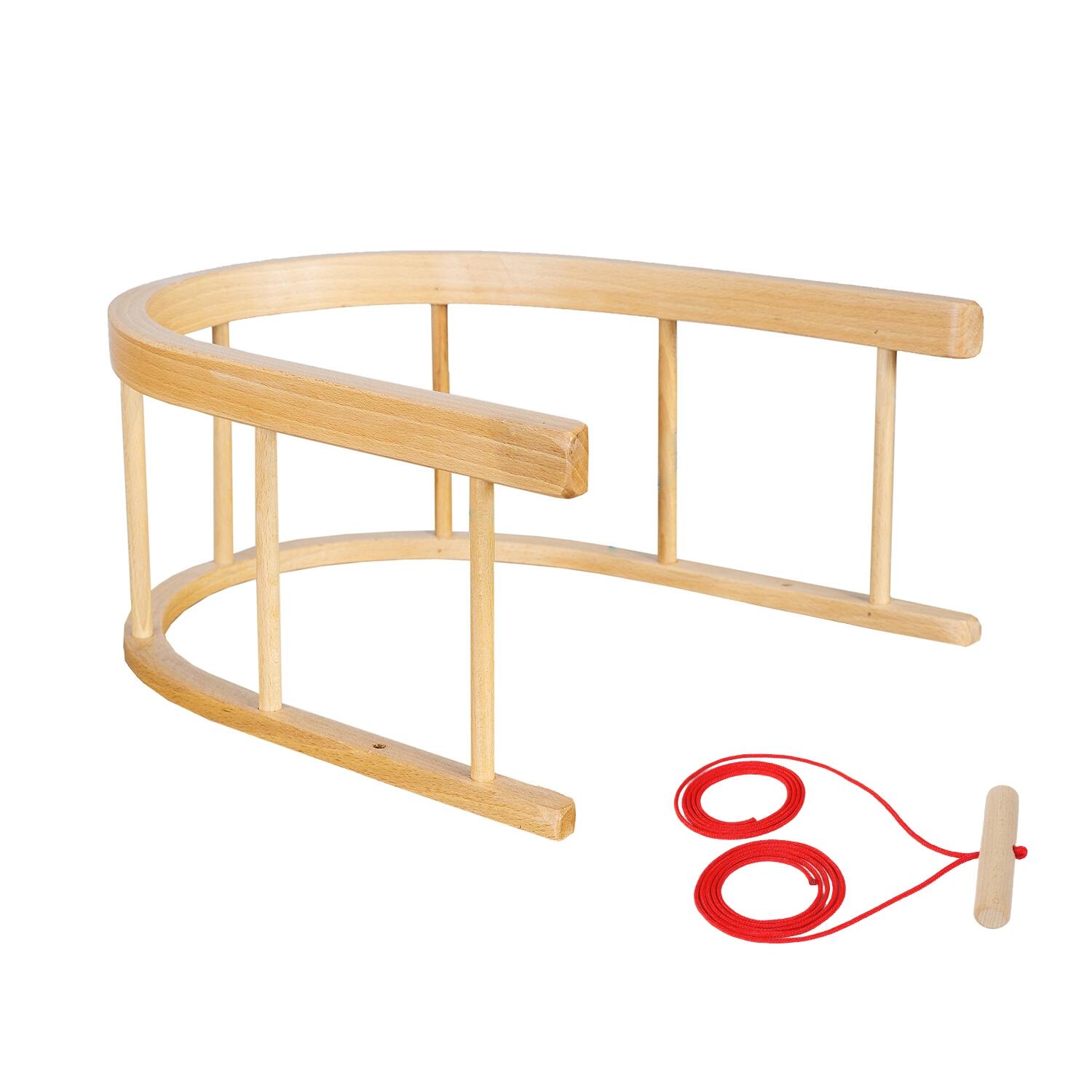 Oparcie do sanek AD301/AD299 Zestaw ze sznurkiem DUO HOLL