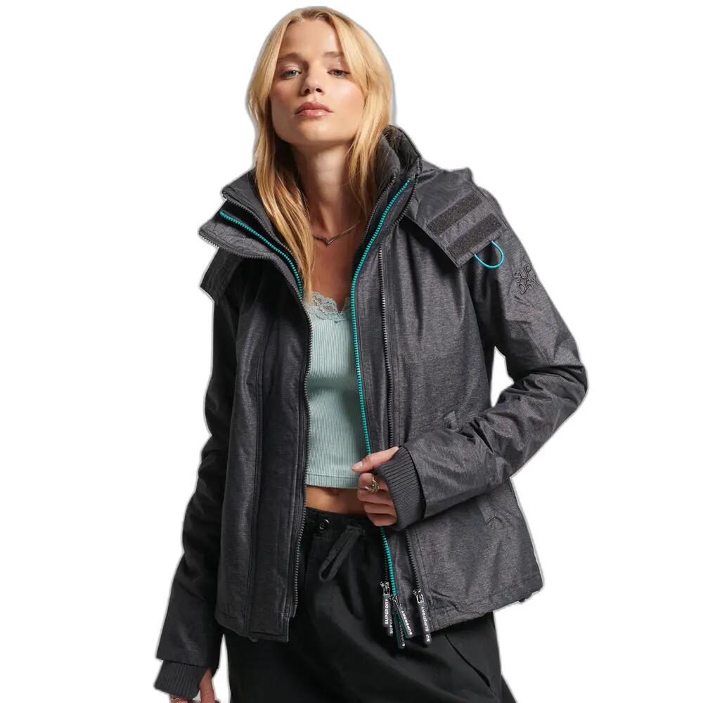 Damska wodoodporna kurtka z kapturem Superdry Arctic SD-Windcheater