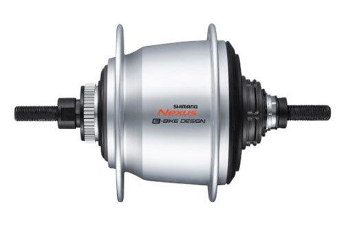 Shimano Nexus SG-C7000-5 5-biegowa piasta wewnętrzna, 187 mm, srebrna.