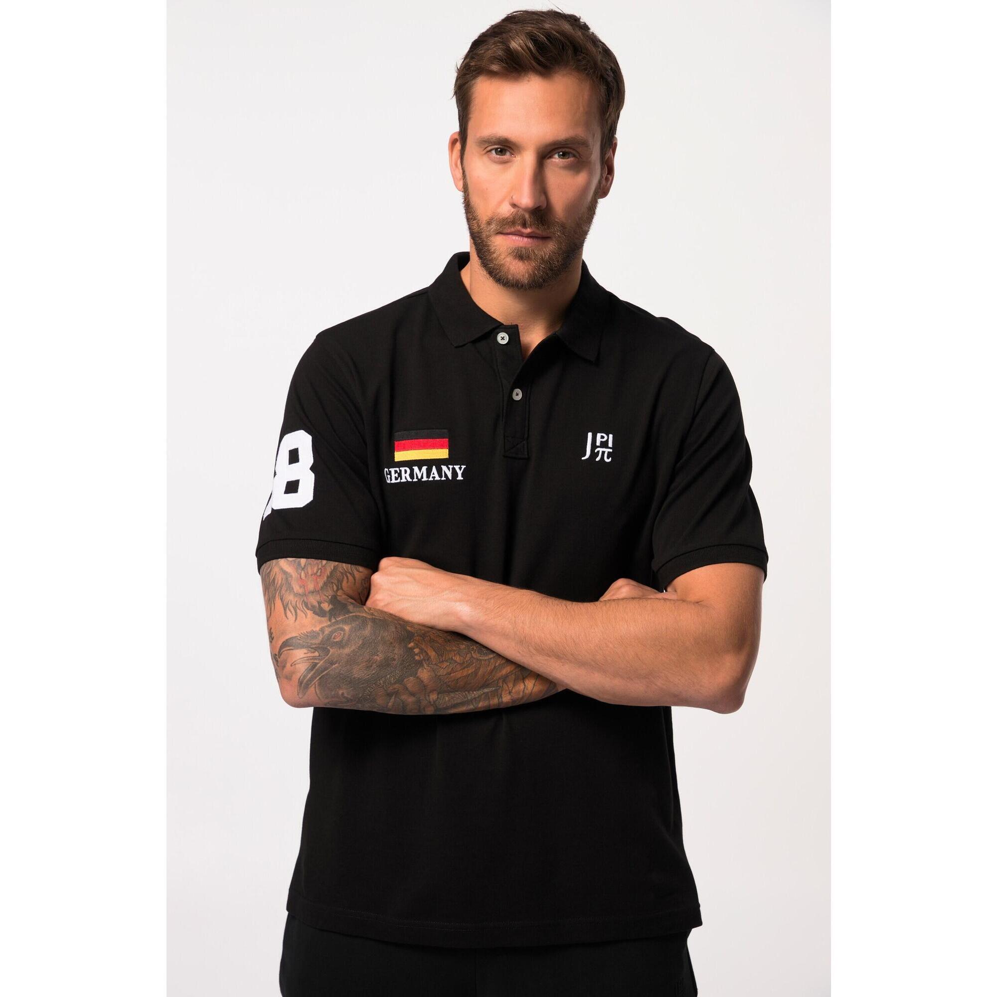 Męska Koszulka polo FLEXNAMIC® piłka nożna rękaw 1/2 kołnierzyk polo