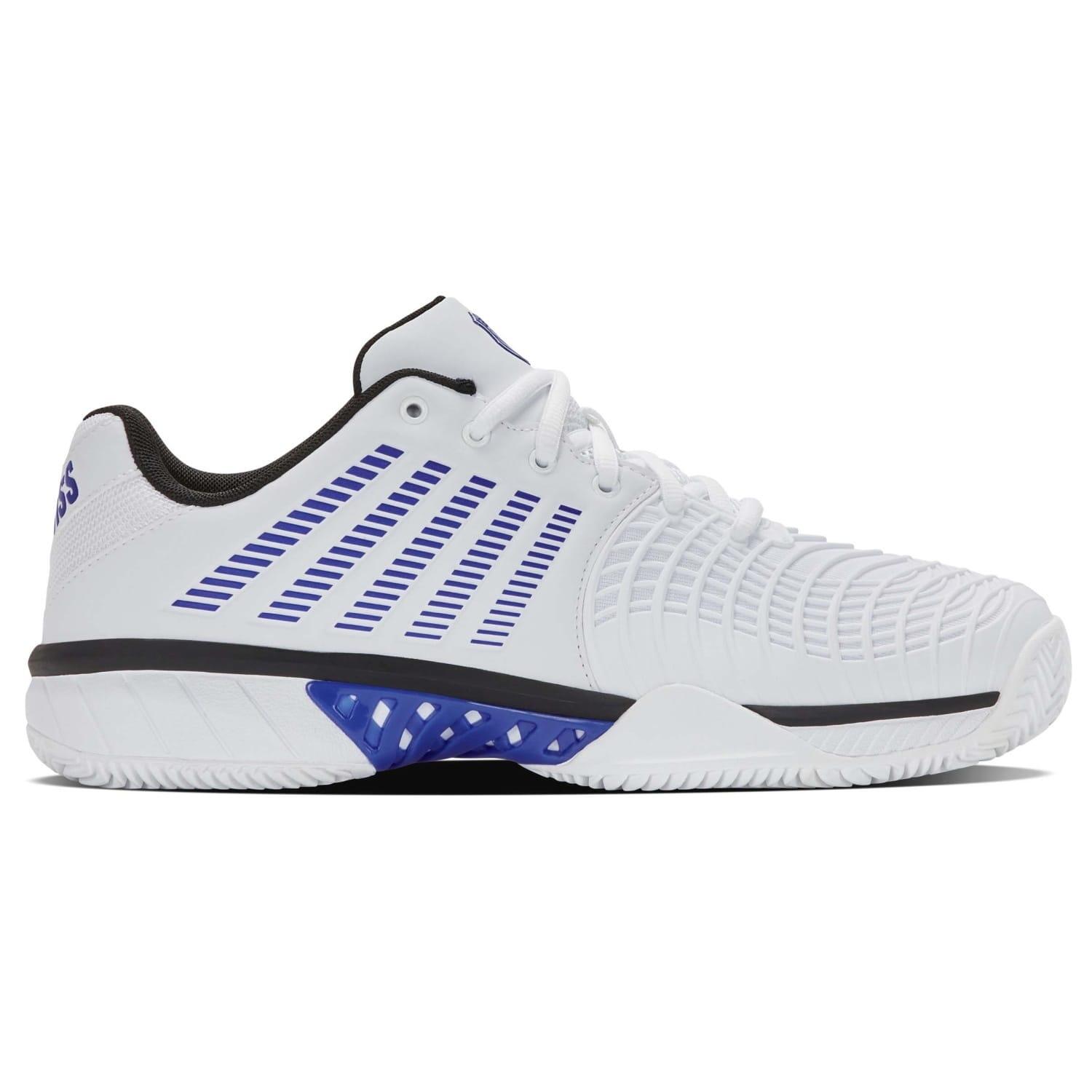 Sneakersy męskie K-swiss EXPRESS LIGHT 3 CLAY do tenisa białe (08563-165-M)