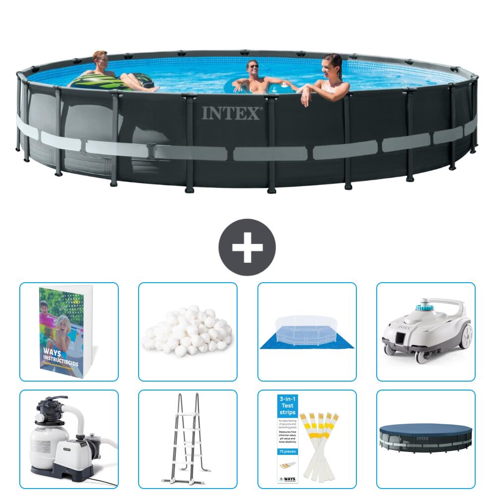 INTEX Basen Ultra XTR Okrągły - 610x122 cm - 9-częściowy S691