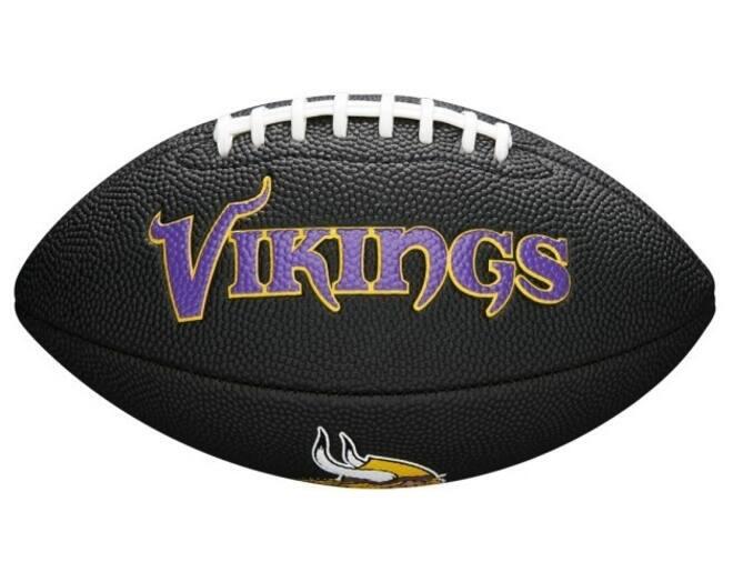 Mini piłka do futbolu amerykańskiego dla dzieci Wilson NFL Minnesota Vikings