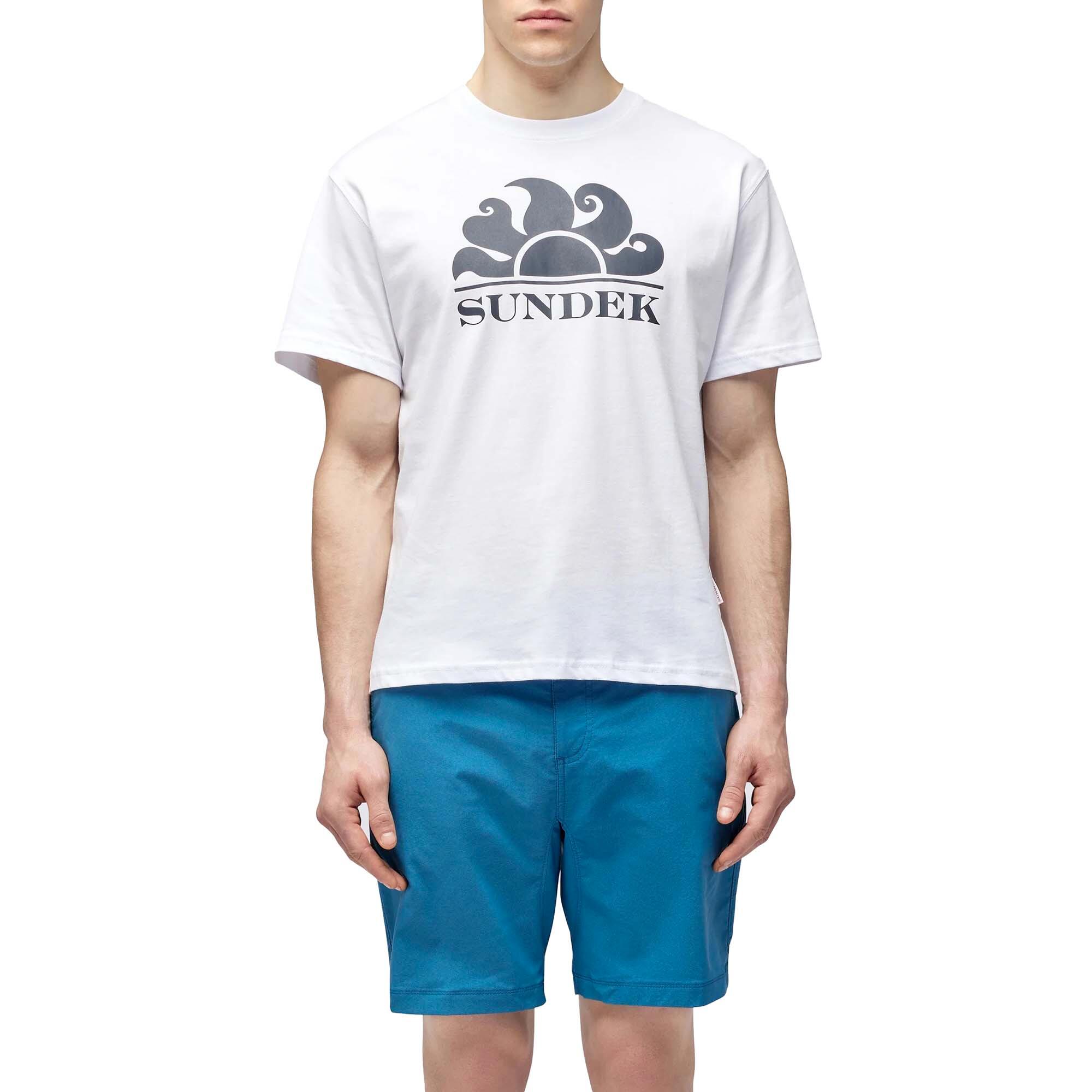 T-Shirt Sundek New Simeon Logo Dorosłych