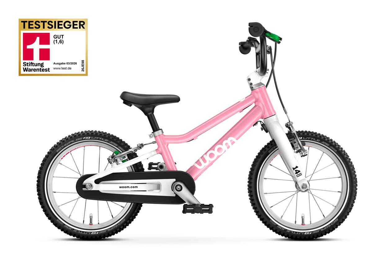 Rower dziecięcy woom GO 2 powder pink