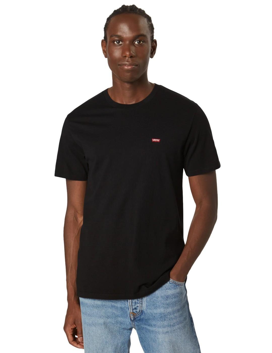 T-shirt Levi's Męski Czarny Bawełna