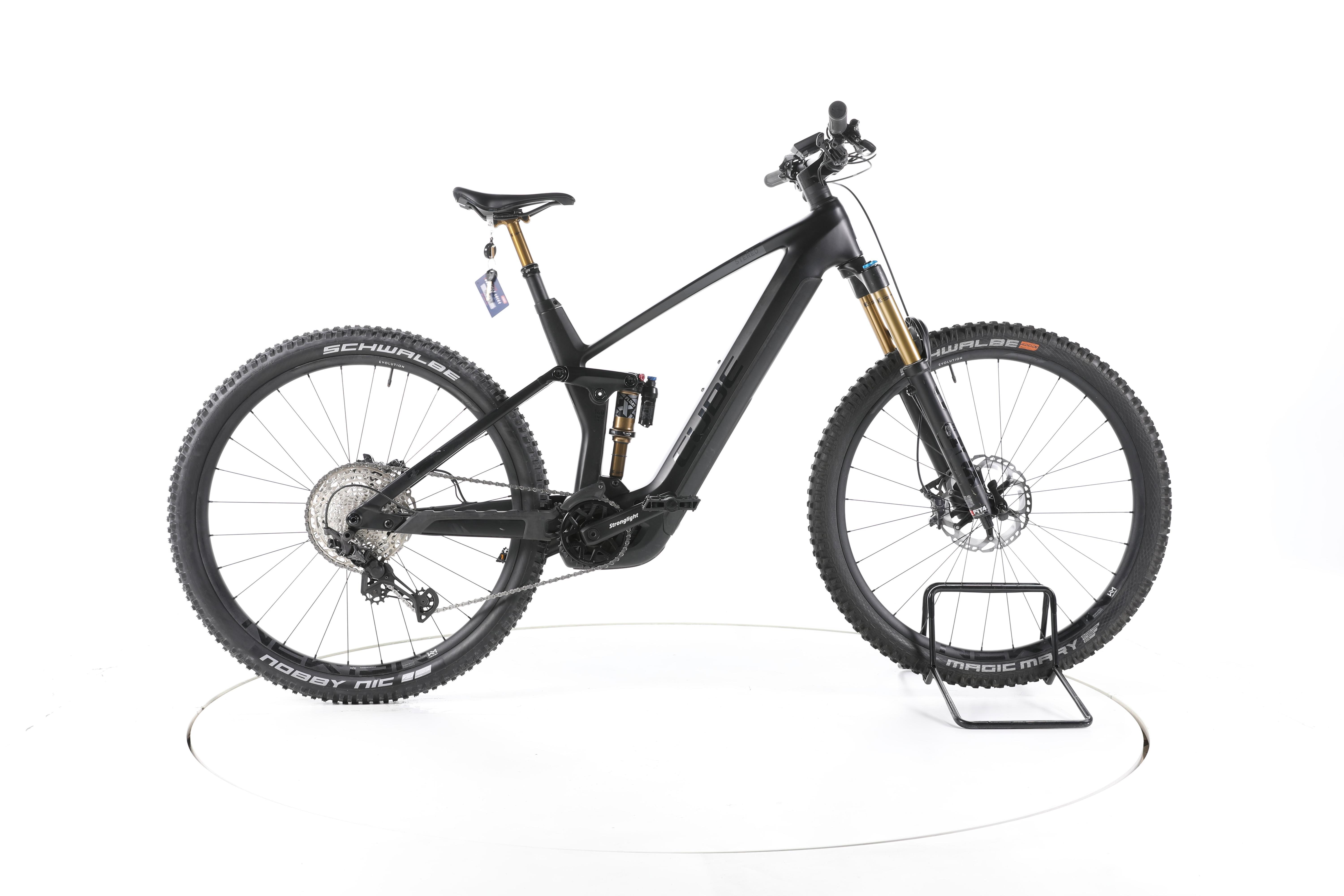 Second Life - Cube Stereo Hybrid 140 HPC E-Bike Fully Carbon 2024 - Stan dobry