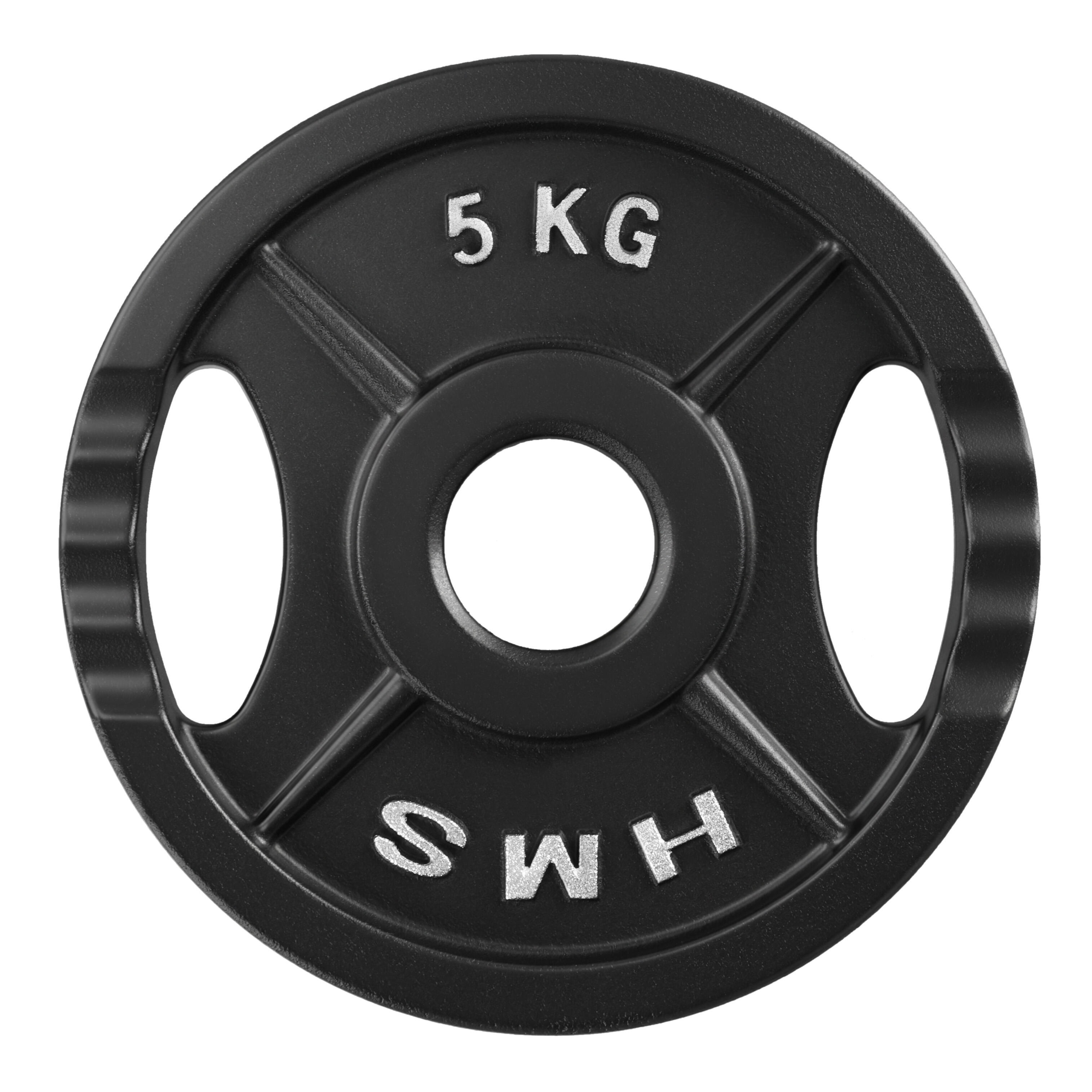 Talerz olimpijski żeliwny z uchwytami TOD 51 mm