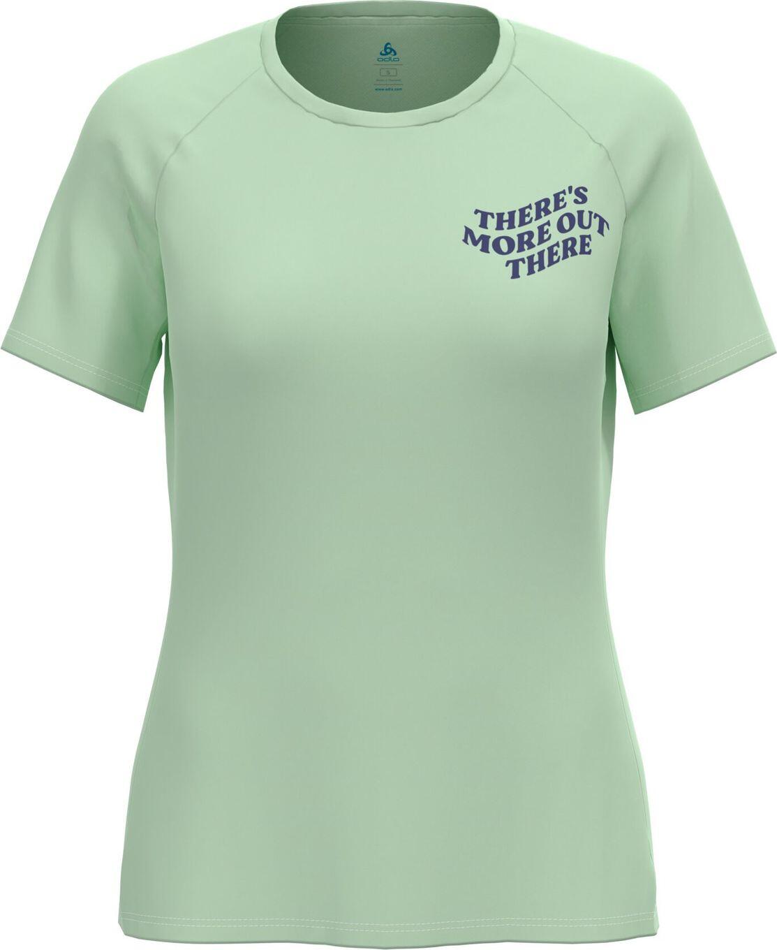 Koszulka damska Odlo ESSENTIAL PRINT T-shirt crew neck s/s