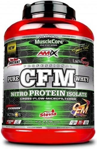 CFM Nitro Protein Isolate - 2 kg Banana Dulce de Leche Amix Muscle Core