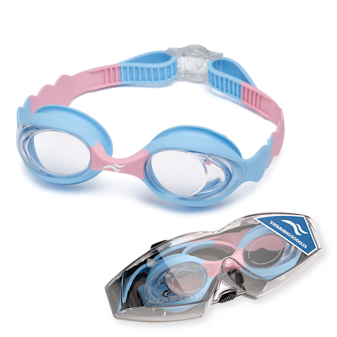 Okulary pływackie dla dzieci AQUA SPEED Tiki kol.63