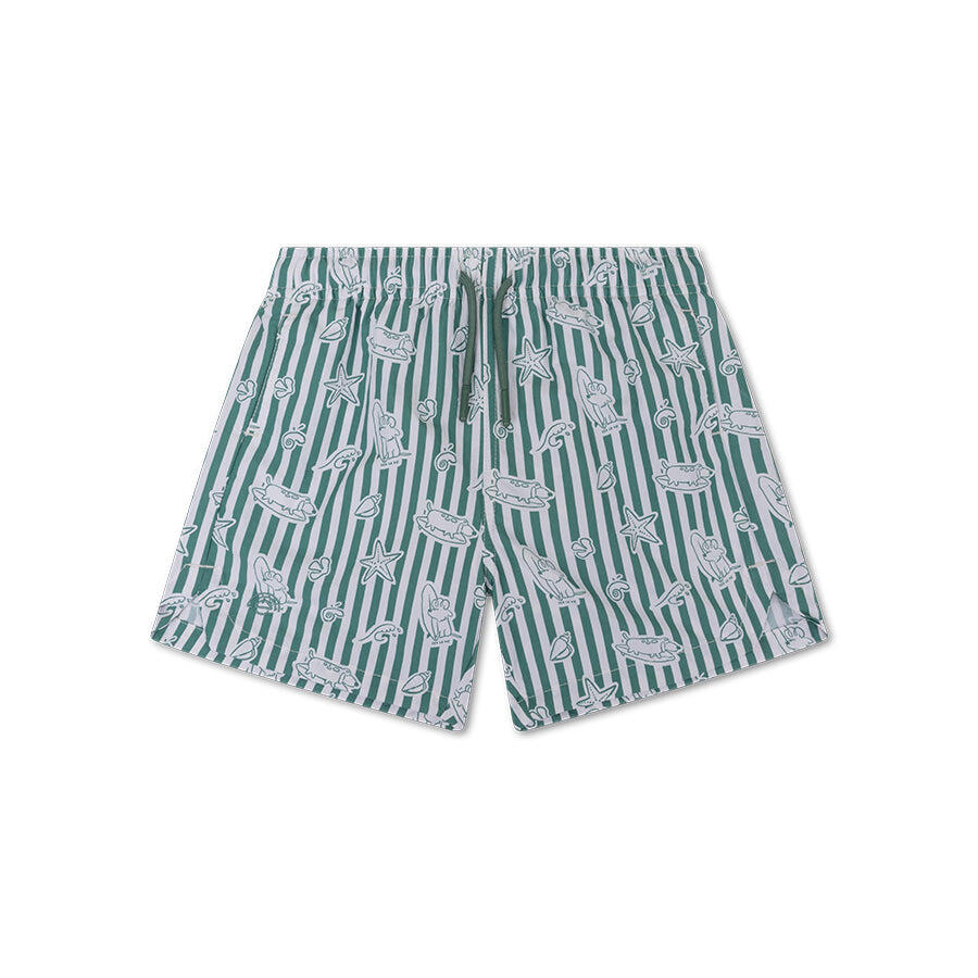 Swim Essentials Swim Shorts - Green - Surf Dogs