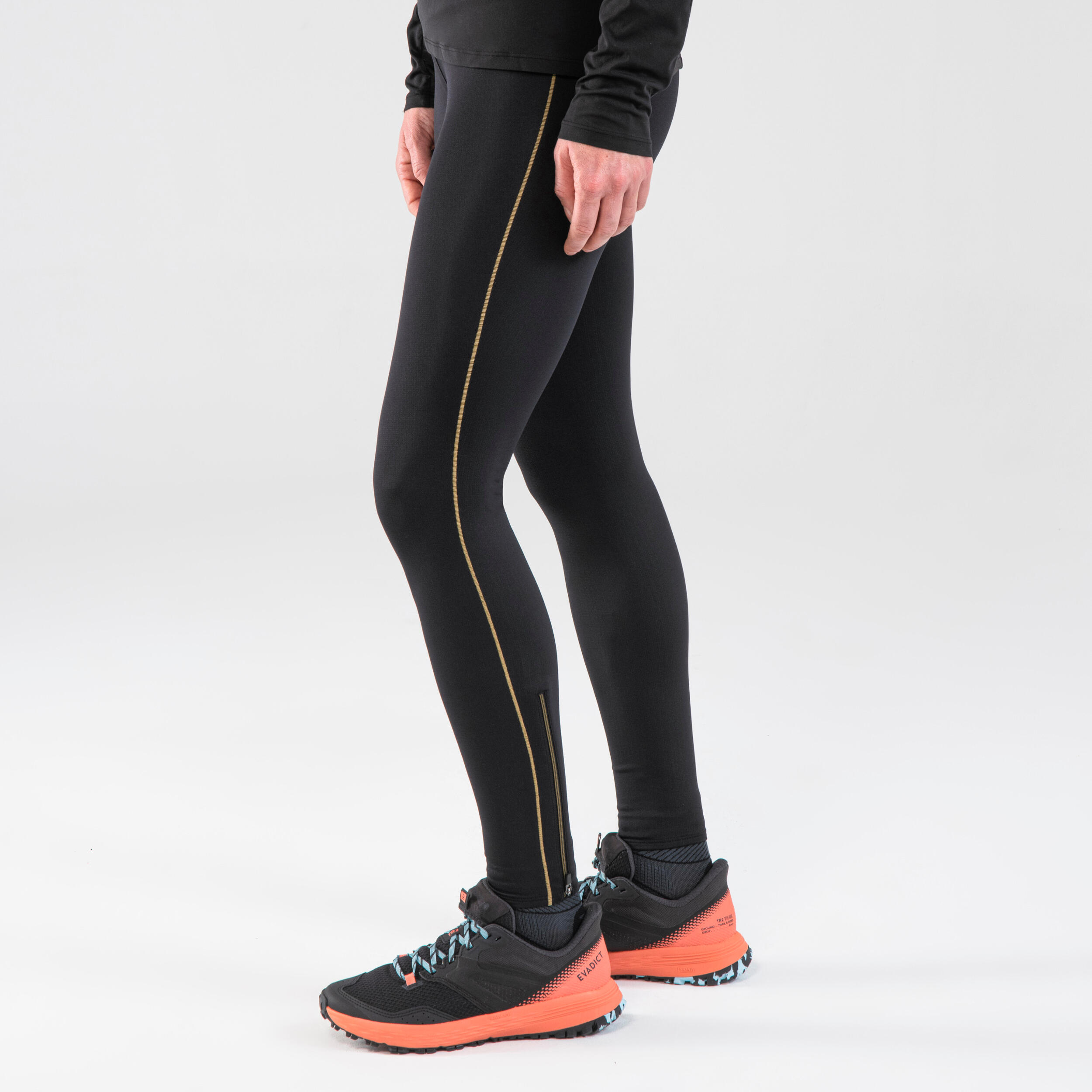 Legginsy do biegania w terenie damskie Kiprun Run 900