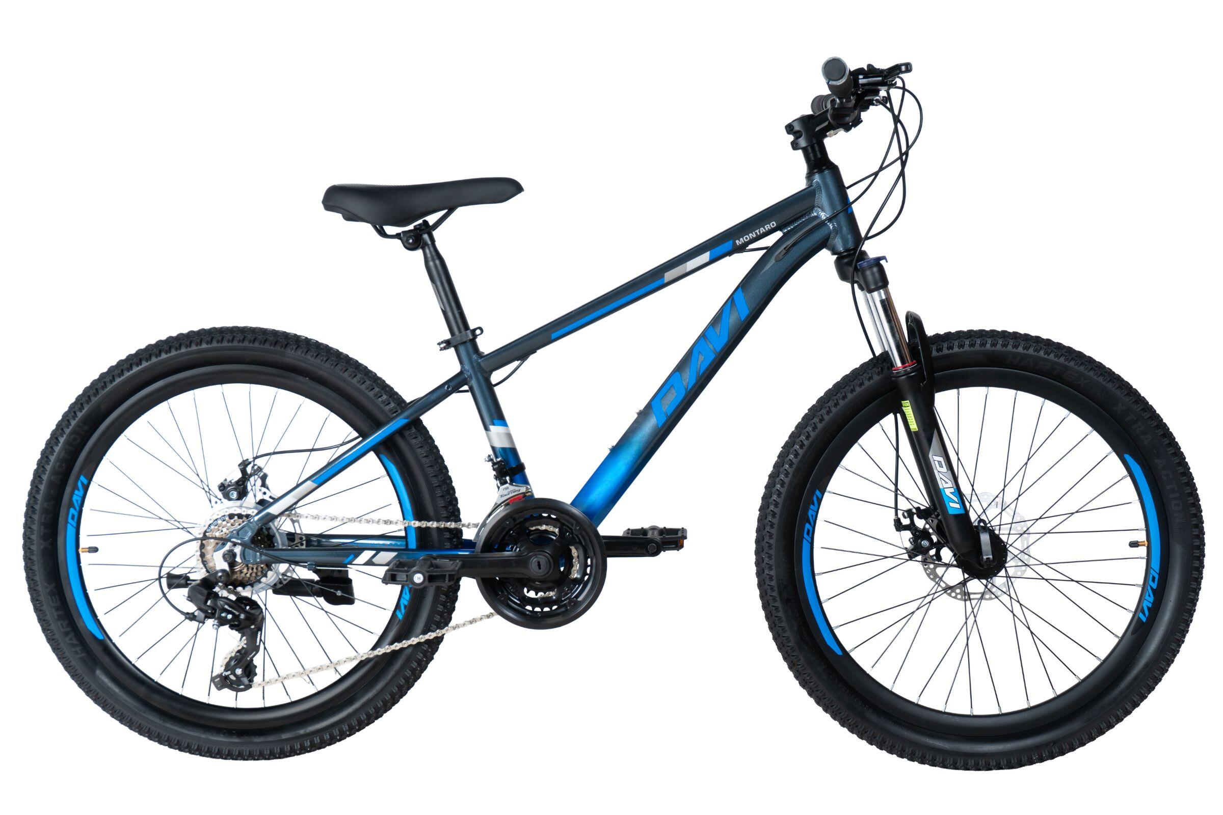 Rower górski 24 cale, Davi Montaro, shimano mtb, lekka rama 11 cali, aluminium