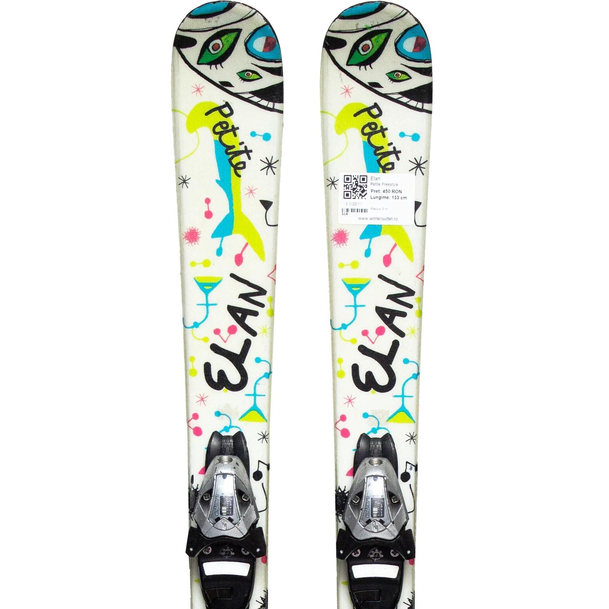 Second Life- Narty ELAN Petite Freestyle  133 cm - Stan bardzo dobry