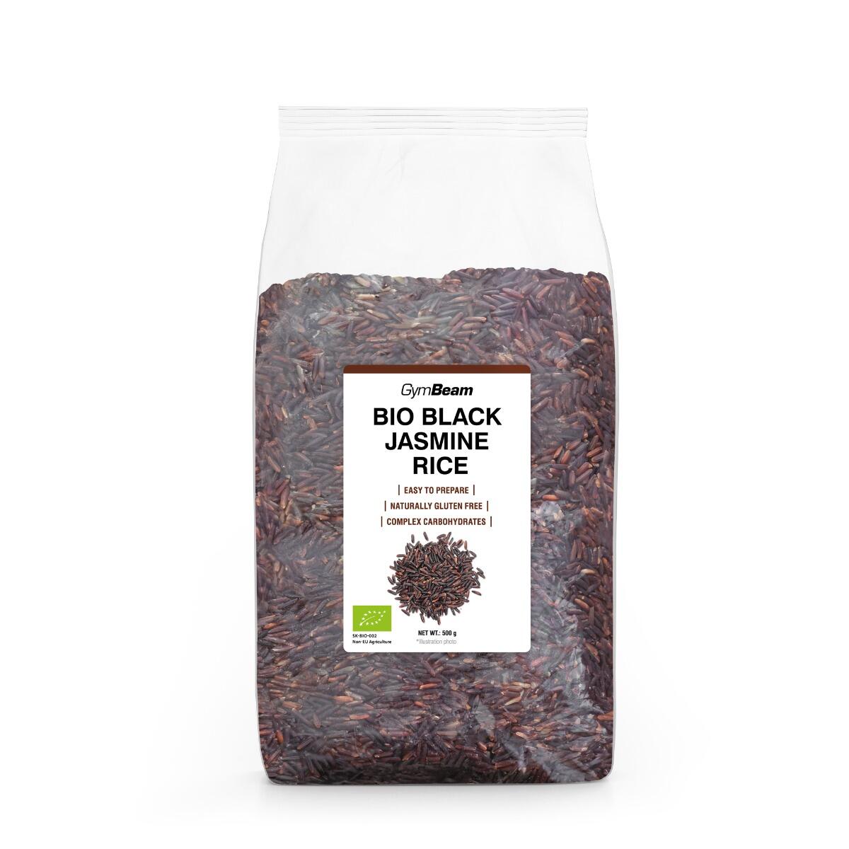 Ryż jaśminowy czarny BIO niełuskany 500 g