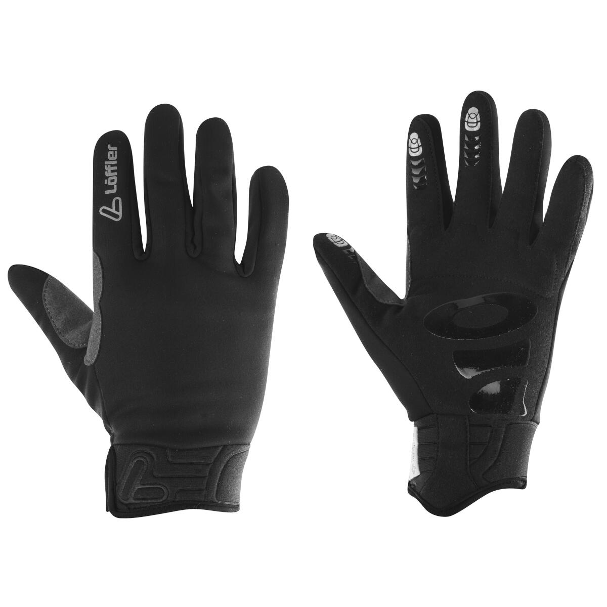 Loeffler gloves Gloves WS Warm - softshell-Gore-Tex-Black