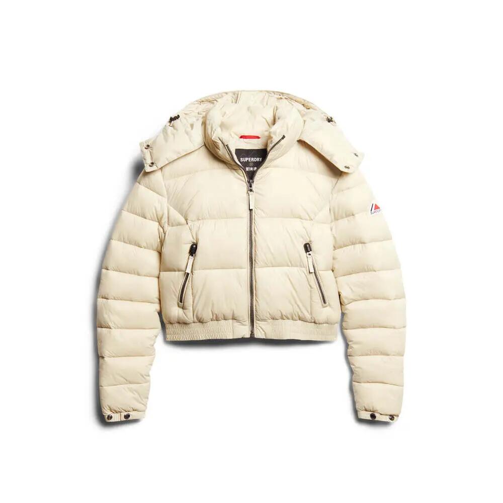 Damska krótka kurtka z kapturem Superdry Fuji