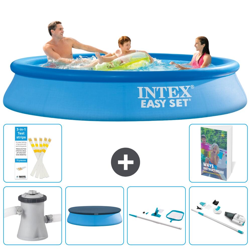 INTEX Basen Easy Set Okrągły - 305x61 cm - 7-częściowy S257