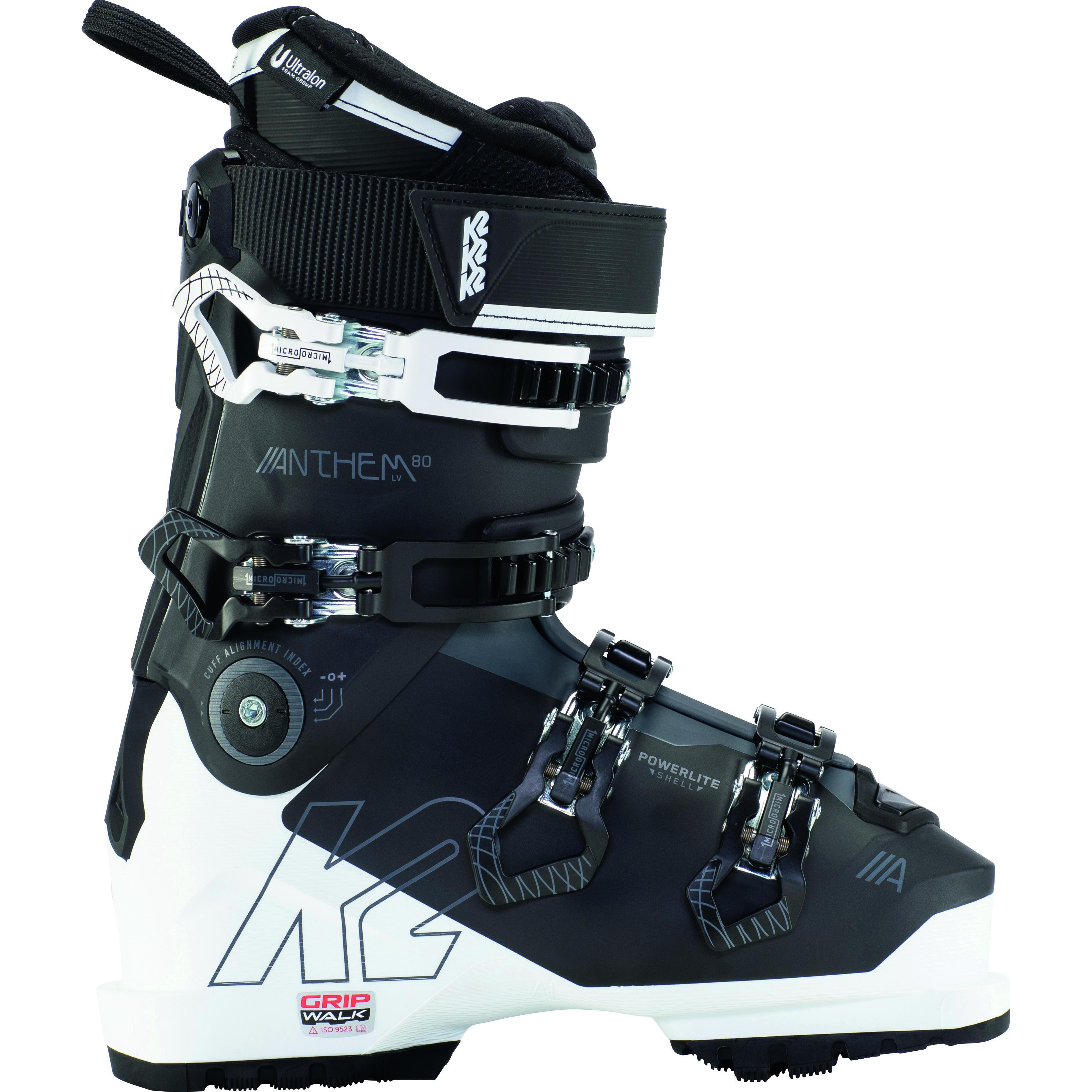 Buty narciarskie K2 Anthem 80 Lv Gripwalk Czarny-Biały