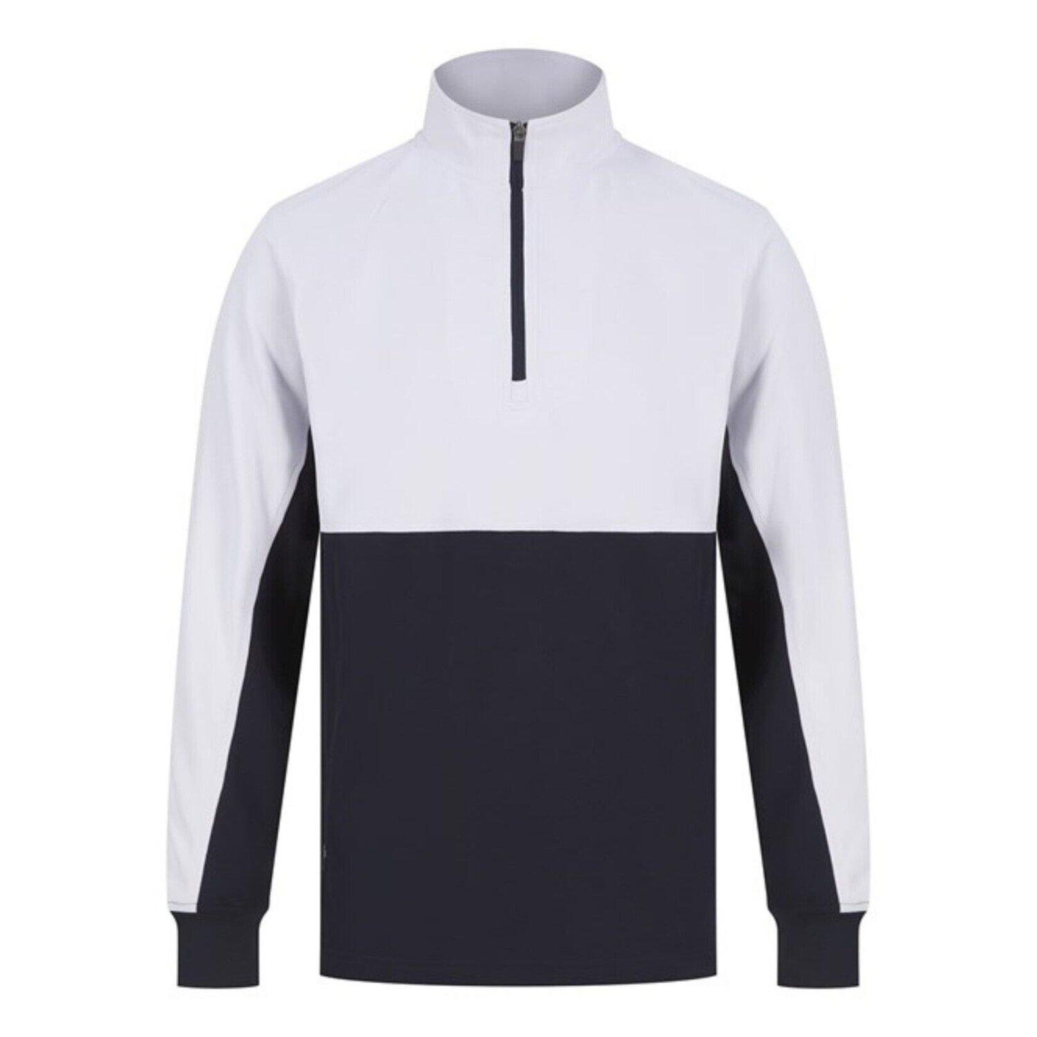 Męska Bluza Dresowa Z Zamkiem Błyskawicznym W Bloku Kolorystycznym