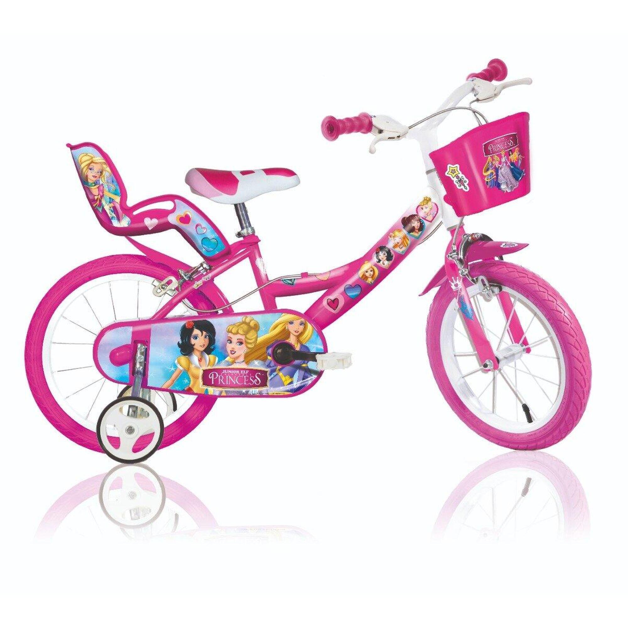SCH PRINCESS 14”  kinderfiets. met accessoires