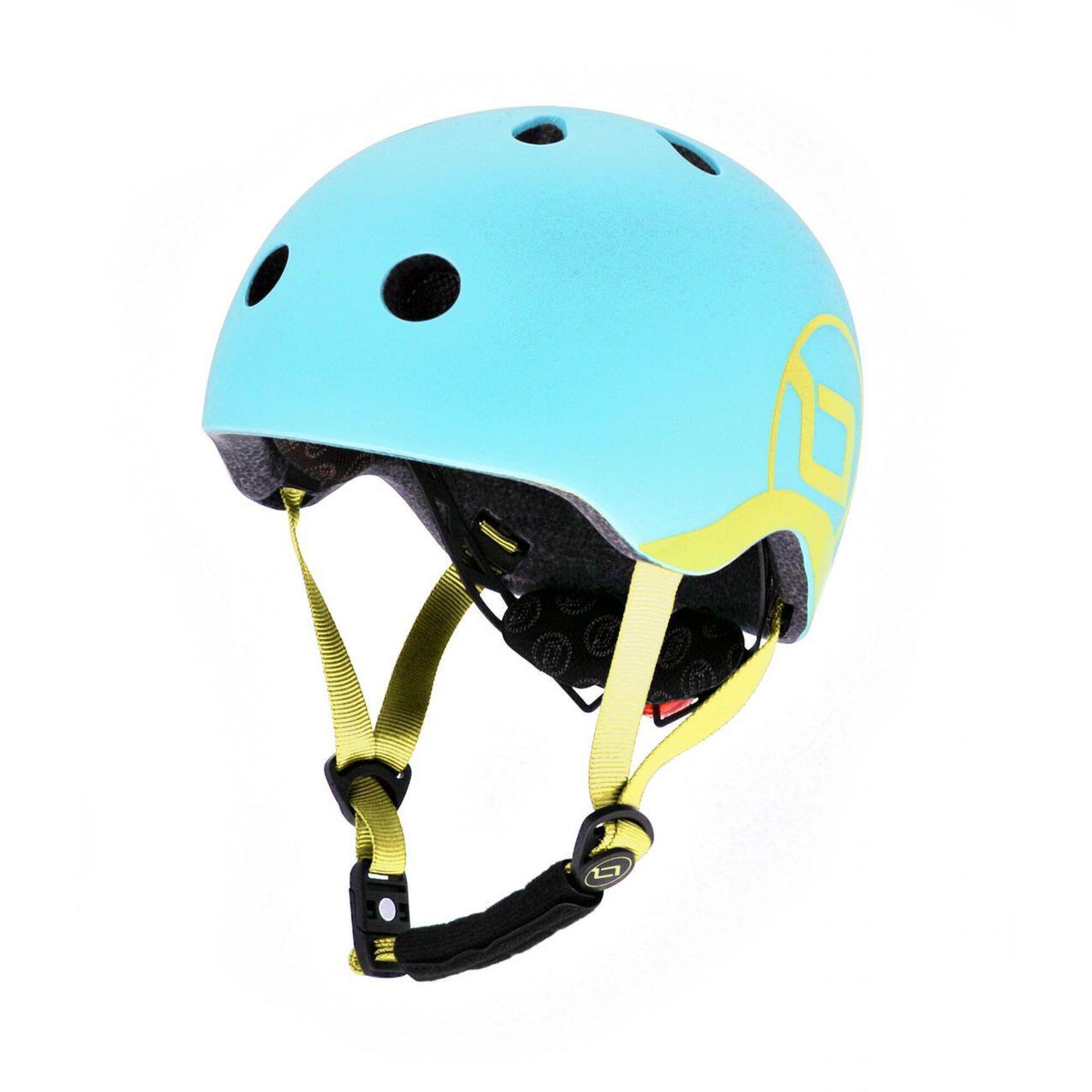 Kask dla dzieci Scootandride XXS-S dla dzieci 1-5 lat Blueberry