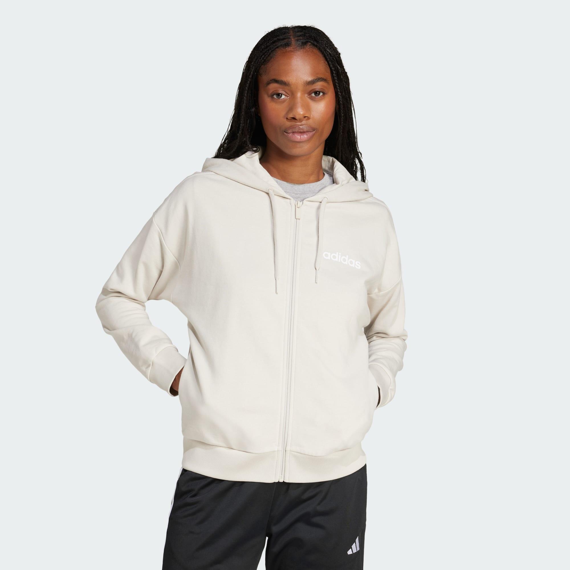 Bluza z kapturem Essentials Linear Full-Zip French Terry