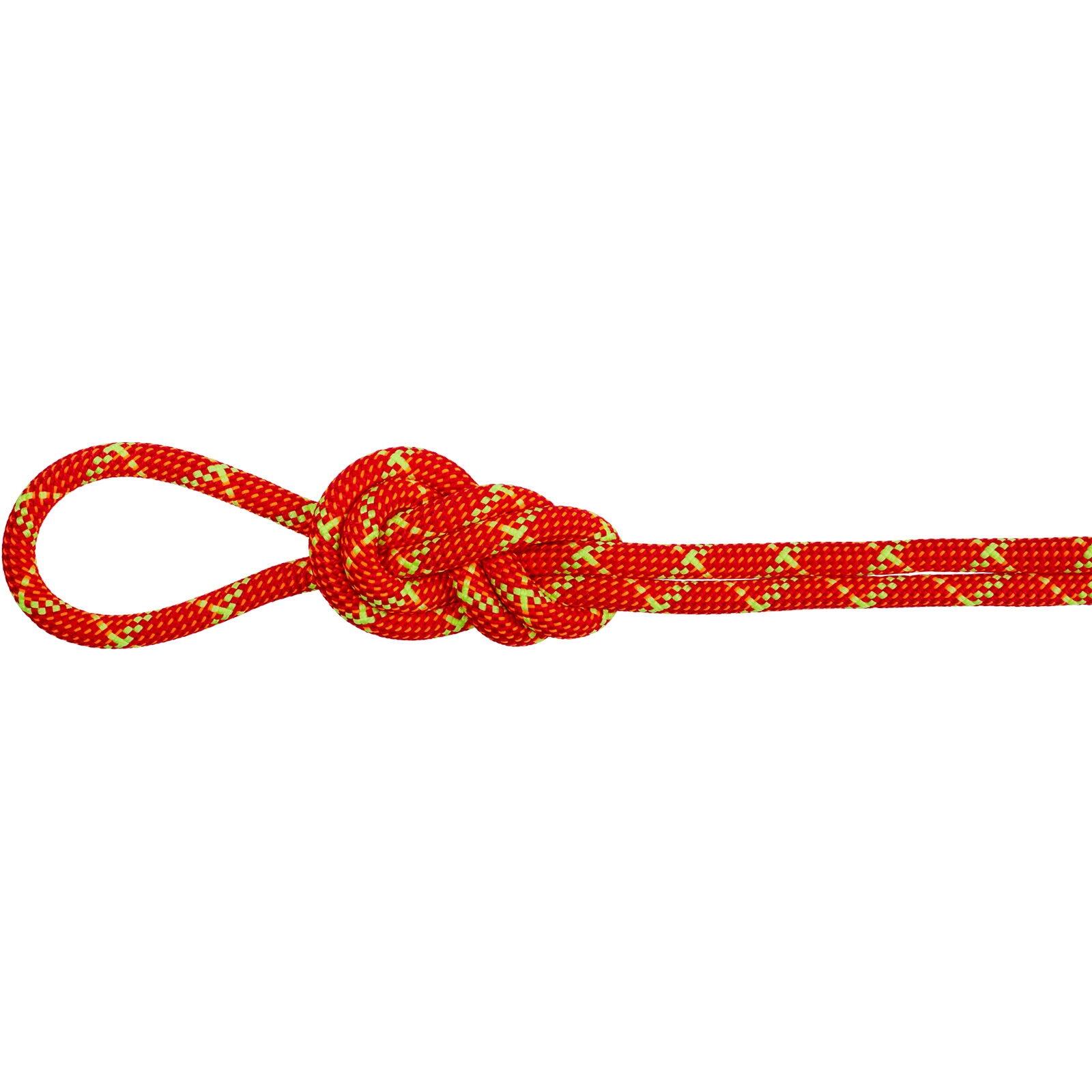 Lina podwójna MAMMUT 8.0 Alpine Core Protect Dry Rope fire-halo