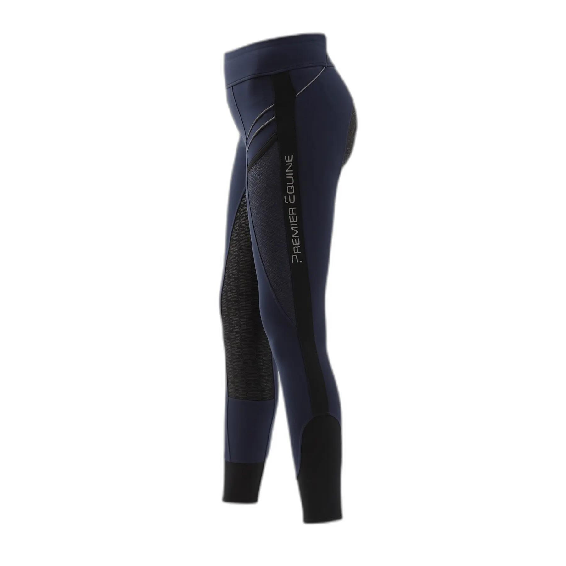 Legging dziewczyna z pełnym uchwytem do jazdy Premier Equine Astrid