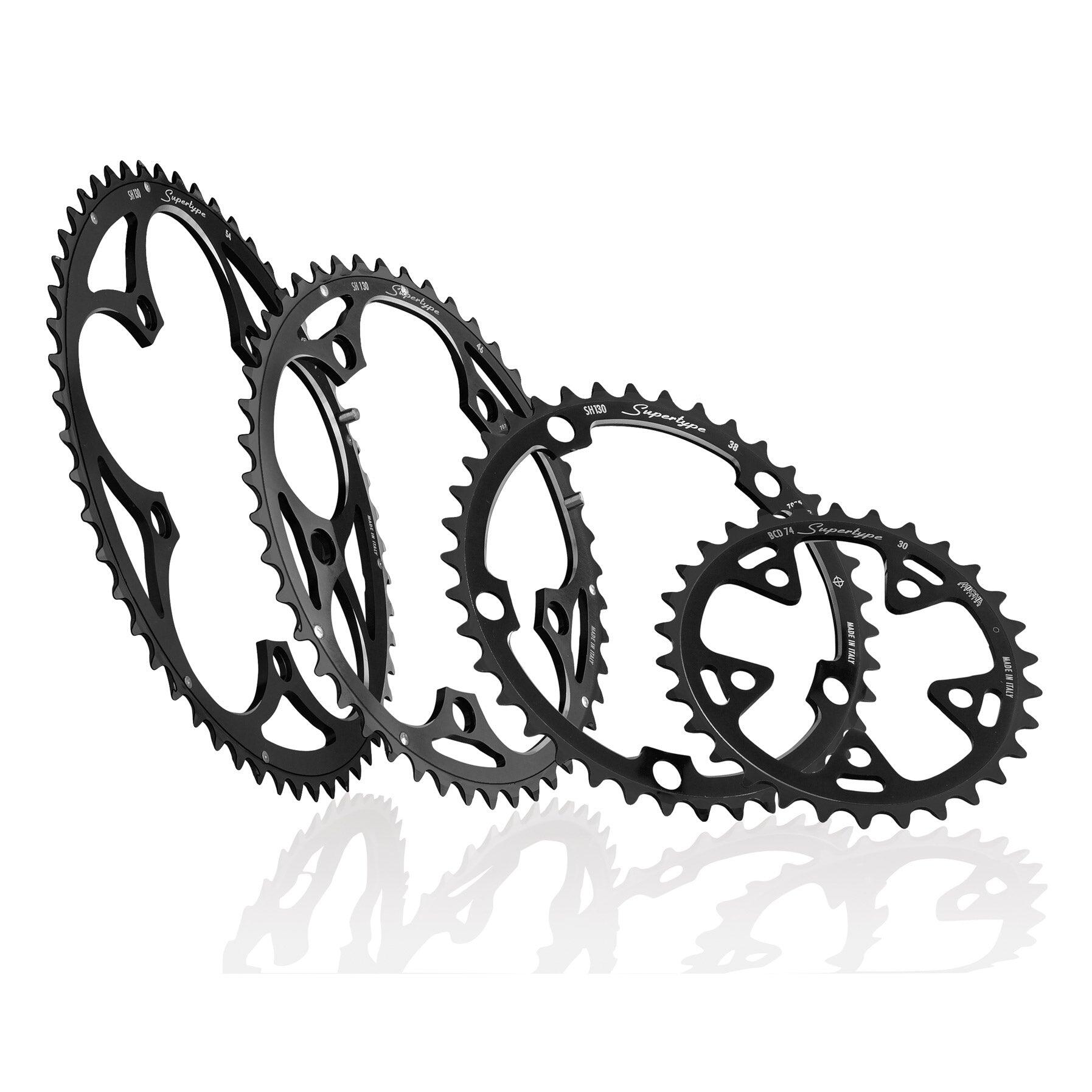 Miche koronka Supertype 130 39T czarna kompatybilna z Shimano