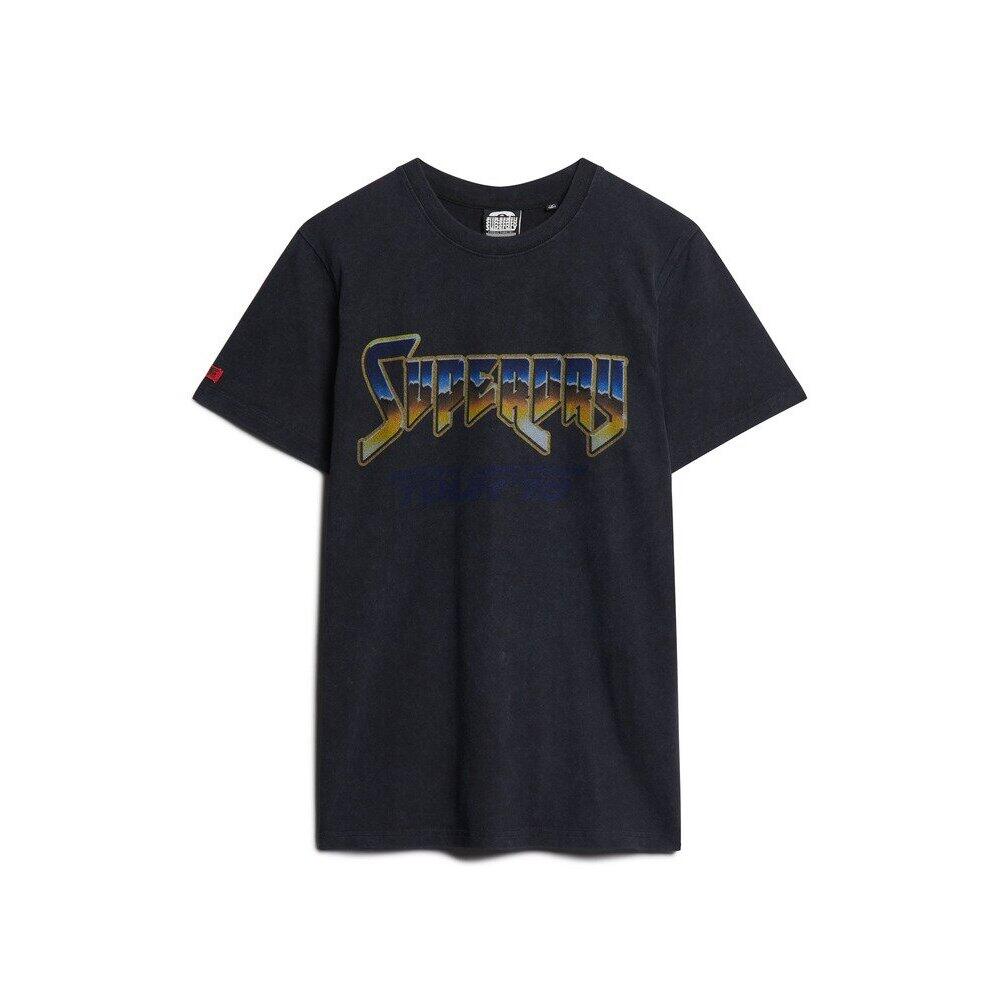 Koszulka zespołu rockowego Superdry