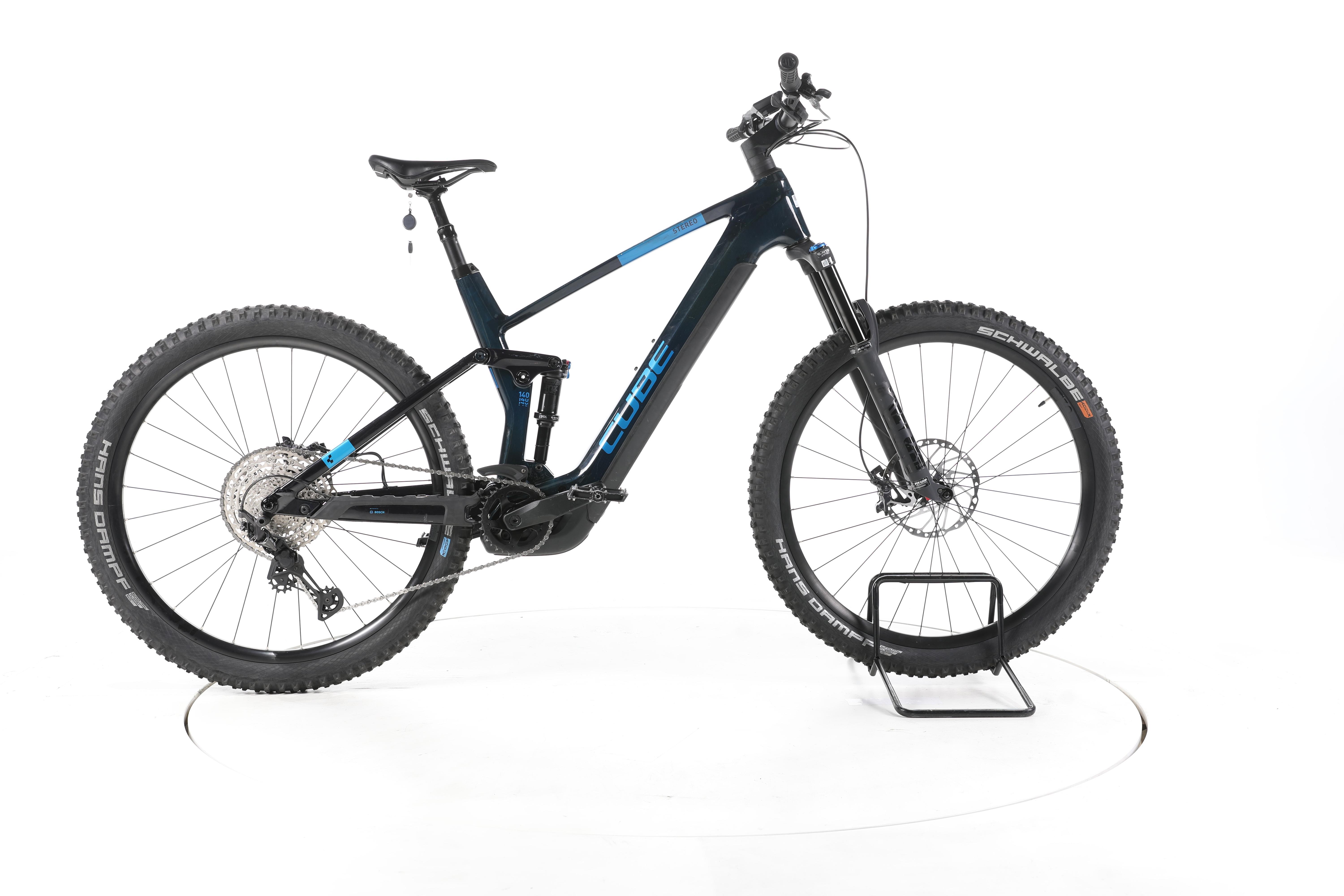 Second Life - Cube Stereo Hybrid 140 HPC SLX E-Bike Fully Carbon - Stan dobry