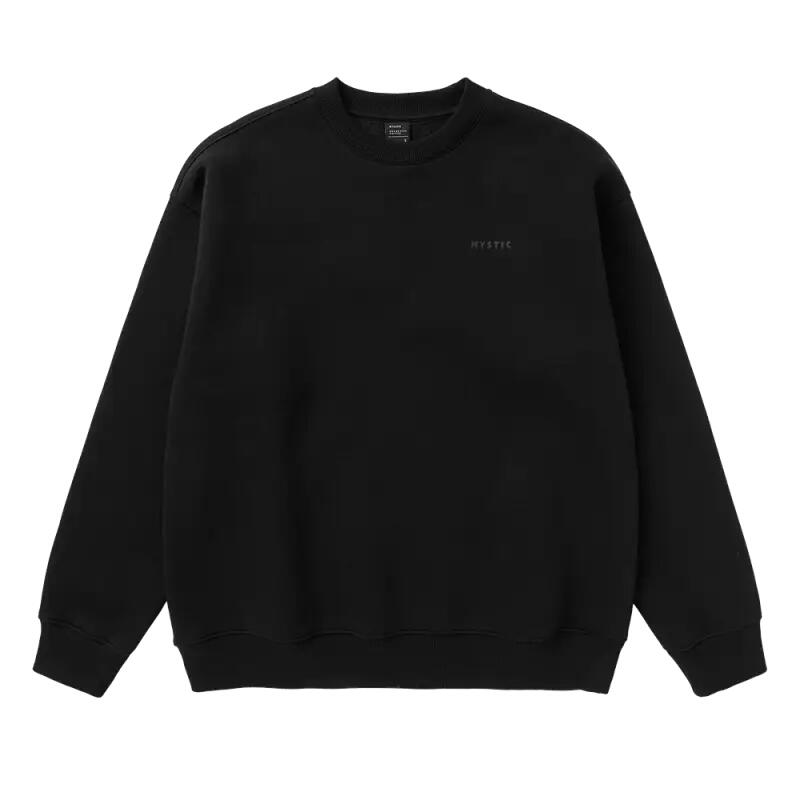 Mystic Profile Crew Sweat - Black